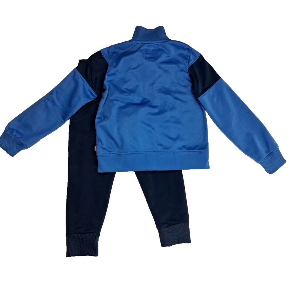 Levi's Toddler Boy 3T Blue Tracksuit 2pc Outfit Jacket Pants - Picture 5 of 5